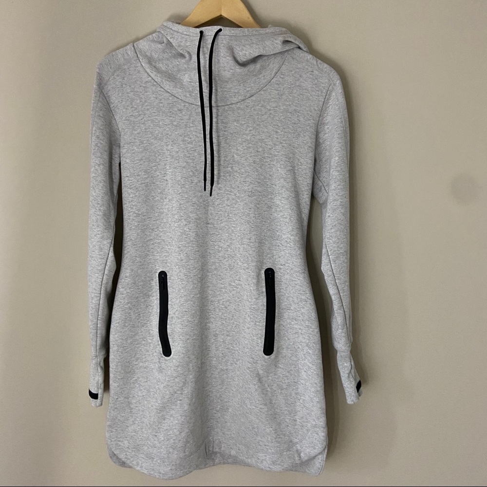 Athleta Cozy Karma Sweatshirt Dress Sz XS